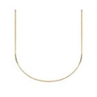 Made In Italy 10k Gold Venetian Box Chain Necklace, 20