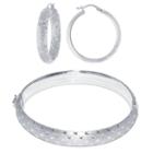Womens 2-pack Sterling Silver Jewelry Set