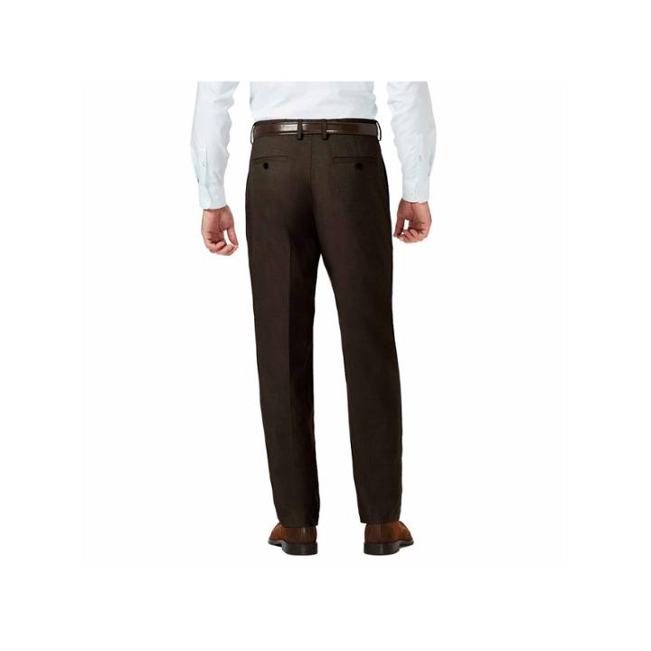 Jm Haggar Classic Fit Flat Front Pants