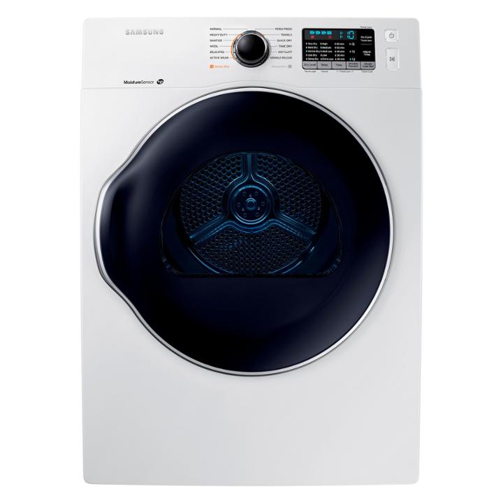 Samsung 24 In. Wide 4.0 Cu. Ft. Front-load Electric Dryer - Dv22k6800ew/a1