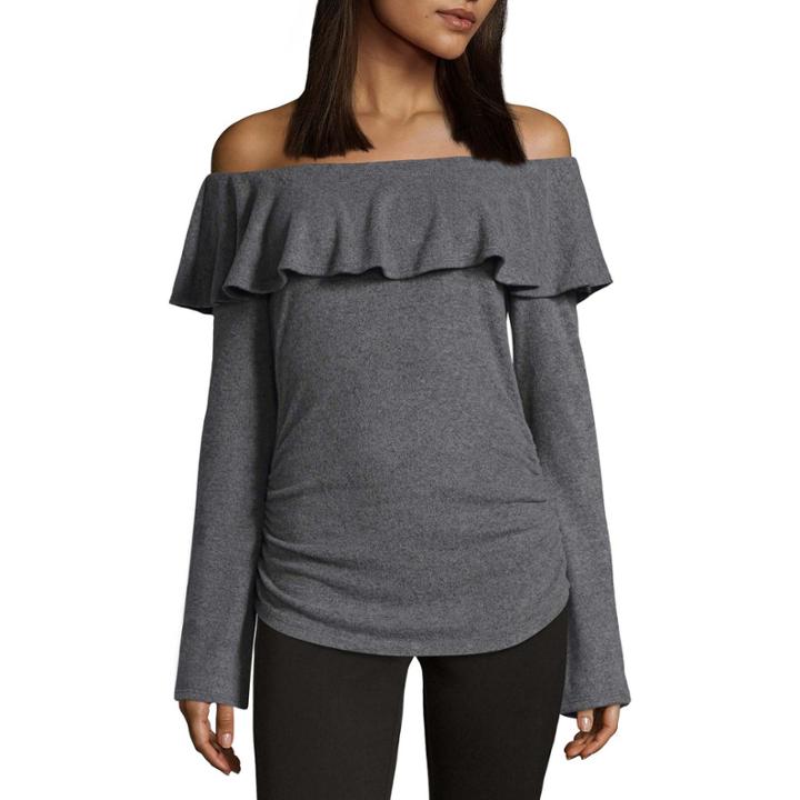 By & By Long Sleeve U Neck Pullover Sweater-juniors