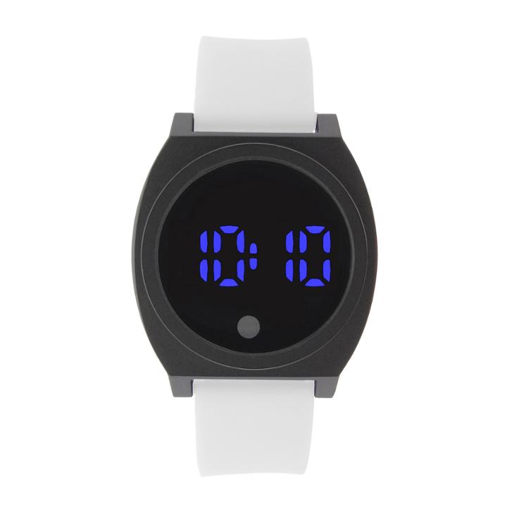 Mens Black Strap Watch-33550