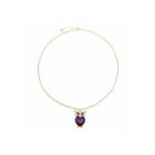 Monet Jewelry Womens Purple Pendant Necklace