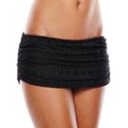 Stylus&trade; Crochet Skirted Swim Bottoms