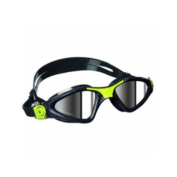 Us Driver Kayennegrygoggle Mirrored Lens Swim Goggles
