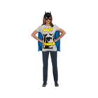 Batgirl T-shirt Adult Costume Kit