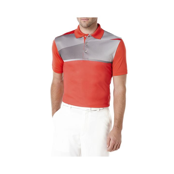 Pga Tour Gradient Printed Polo