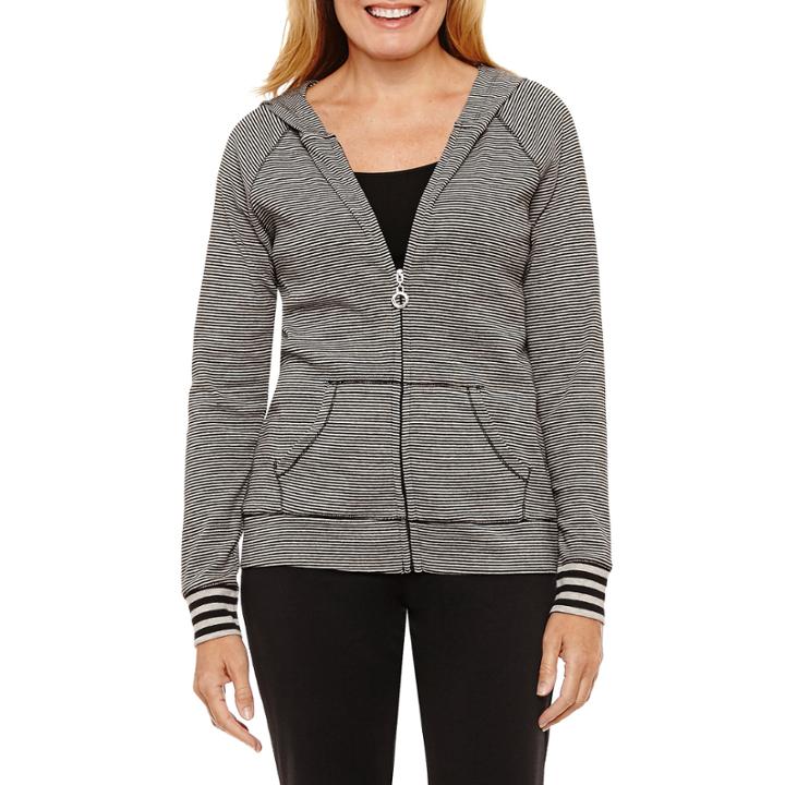 Silverwear Long Sleeve Knit Hoodie Petites