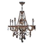 Provence Collection 8 Light Chrome Finish And Crystal Chandelier