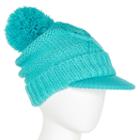 Mixit&trade; Pom-pom Sweater Newsboy Hat