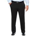 Men's Van Heusen Traveler Stretch Flat-front Straight-leg Dress Pants-big And Tall