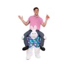 Ride An Easter Bunny Adult Costume - One Size Fits Most