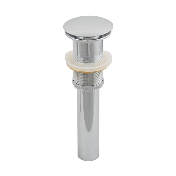 American Imaginations 2.6-in. W Brass Bathroom Sink Drain In Chrome