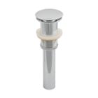 American Imaginations 2.6-in. W Brass Bathroom Sink Drain In Chrome