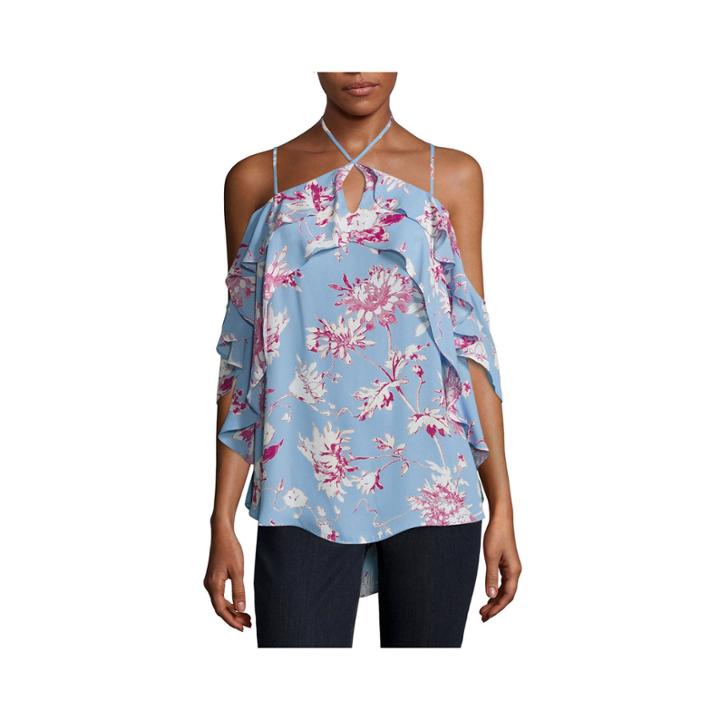 A.n.a Sleeveless Flutter Blouse
