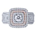 Limited Quantities! Womens 1 1/4 Ct. T.w. Round White Diamond 14k Gold Engagement Ring