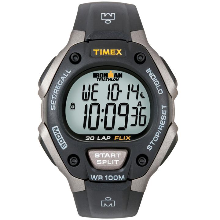 Timex Ironman Mens Black Digital Chronograph Watch 5e901
