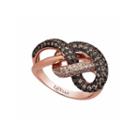 Levian Corp Le Vian Womens 1 3/8 Ct. T.w. Brown Diamond 14k Gold Cocktail Ring
