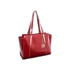 Mcklein Aldora Leather Ladies' Tote With Tablet Pocket