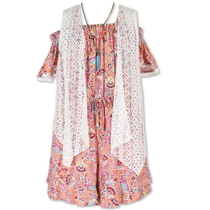 Speechless Short Sleeve Romper
