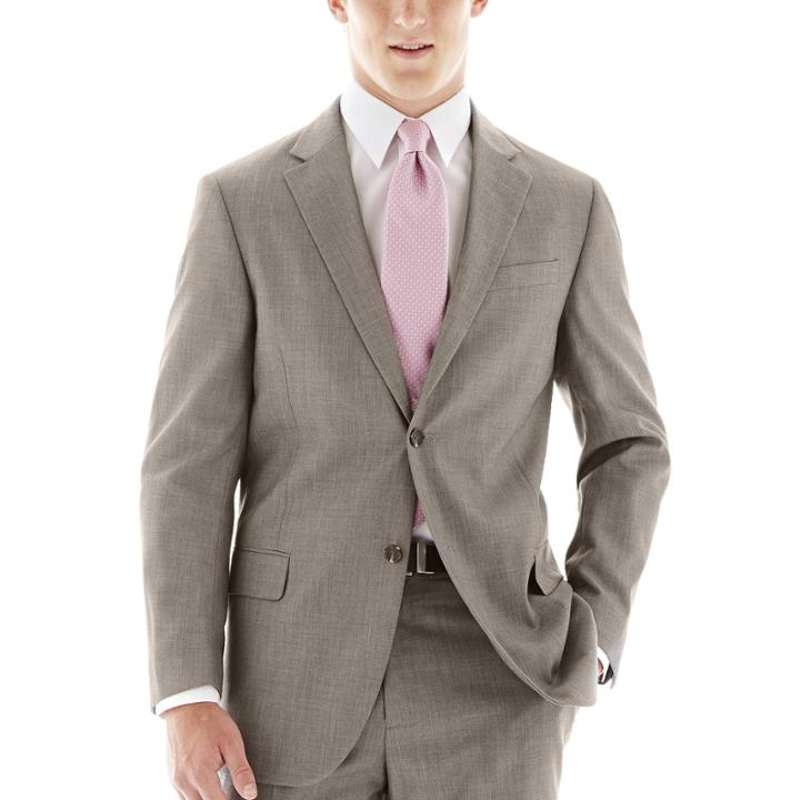 Dockers Gray Sharkskin Suit Jacket - Classic Fit