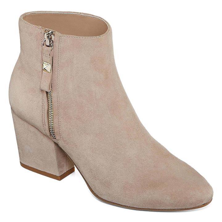 Liz Claiborne Leather Becky Womens Bootie