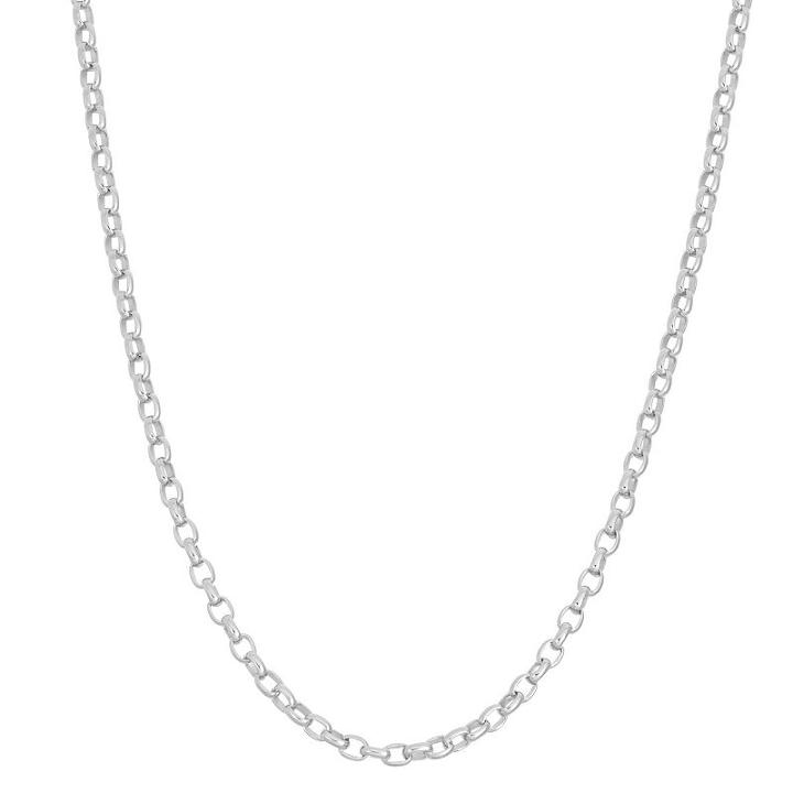 Semisolid 22 Inch Chain Necklace