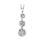 Sirena&trade; 1/2 Ct. T.w. Diamond 14k White Gold Pendant Necklace