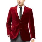 Jf J. Ferrar Velvet Sport Coat - Slim Fit