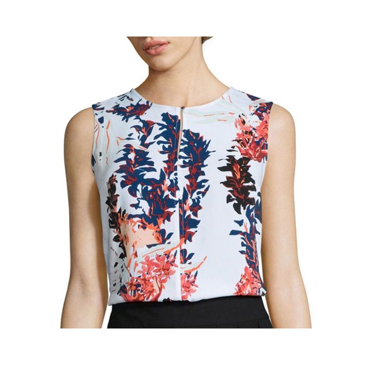 Liz Claiborne Sleeveless Blouse - Tall