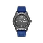 Skechers Mens Blue Silicone Strap Watch