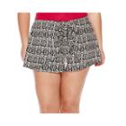 Arizona Low-rise Wrap Shorts - Juniors Plus