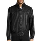 Dockers Faux Leather Bomber