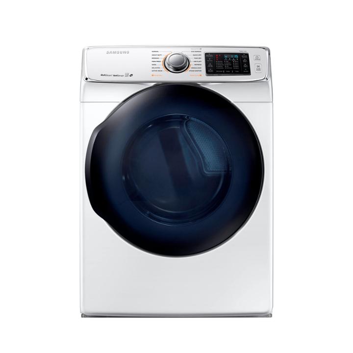 Samsung 7.5 Cu. Ft. Front-load Gas Dryer With Steam - Dv50k7500gw/a3