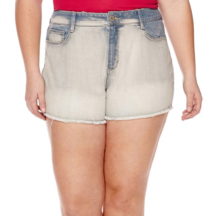 Arizona High-rise Shorts - Juniors Plus