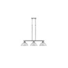Duncan 3-light Linear Pendant In Chrome