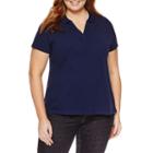 St. John's Bay Short Sleeve T-shirt-plus