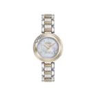 Citizen Eco-drive Womens Two Tone Carina Diamond Accent Bracelet Watch Em0464-59d