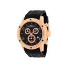 Oceanaut Mens Impulse Sport Black Silicon Strap Chronograph Watch