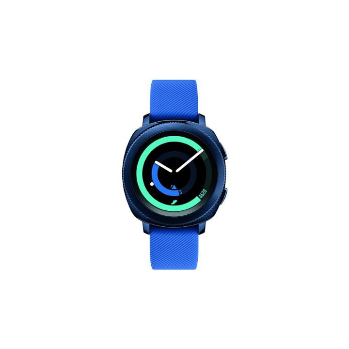 Samsung Tizen Os 3.0 Unisex Blue Smart Watch-sm-r600nzbaxar