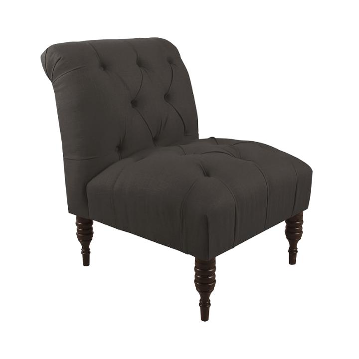 Smith Tufted Chair - Linen