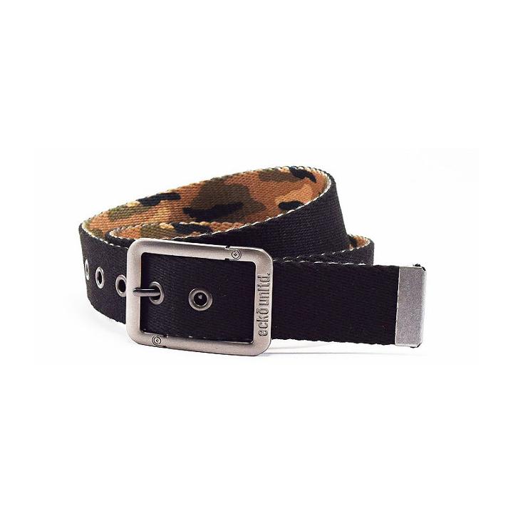 Ecko Unltd Reversible Camouflage Belt