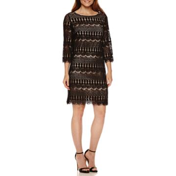 Ronni Nicole Lace Shift Dress
