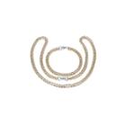 Mens 2-pc. 18k Gold Stainless Steel Jewelry Set