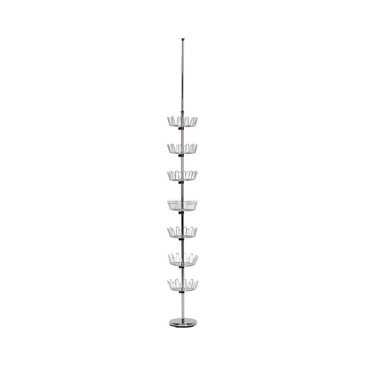 Household Essentials Floor To Ceiling Revolving Shoe Tree