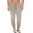 Flirtitude Fleece Jogger Pants- Juniors Plus