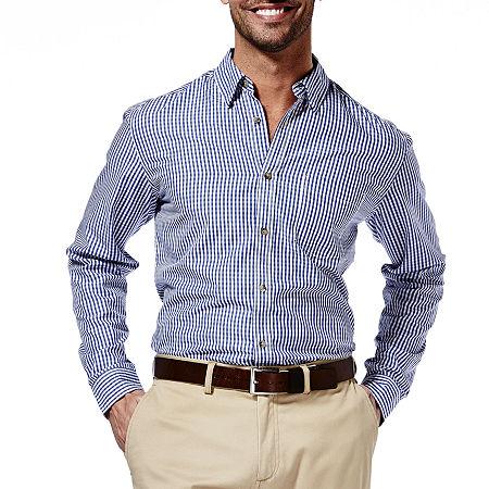 Haggar Life Khaki Woven Shirt
