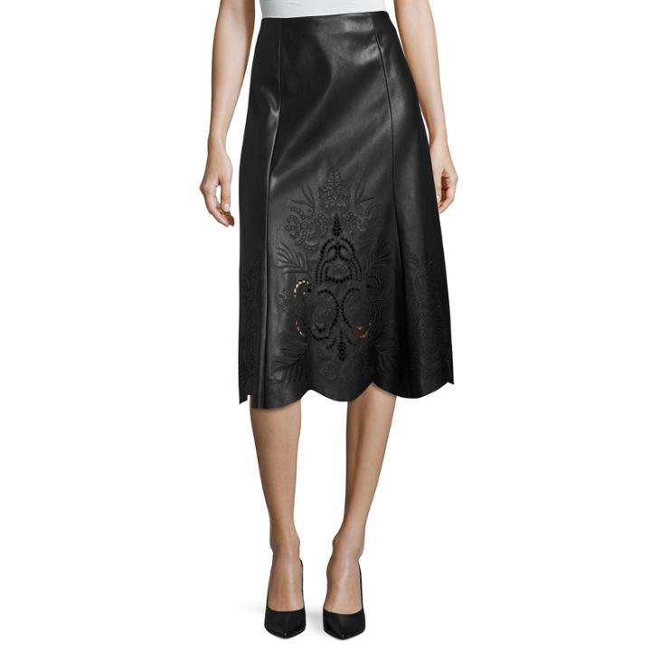 Worthington Faux Leather Skirt