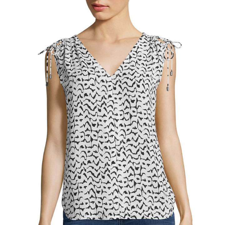 A.n.a Cold Shoulder Blouse Tee