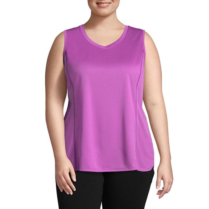 St. John's Bay Active Sleeveless Quick Dry Tank - Plus